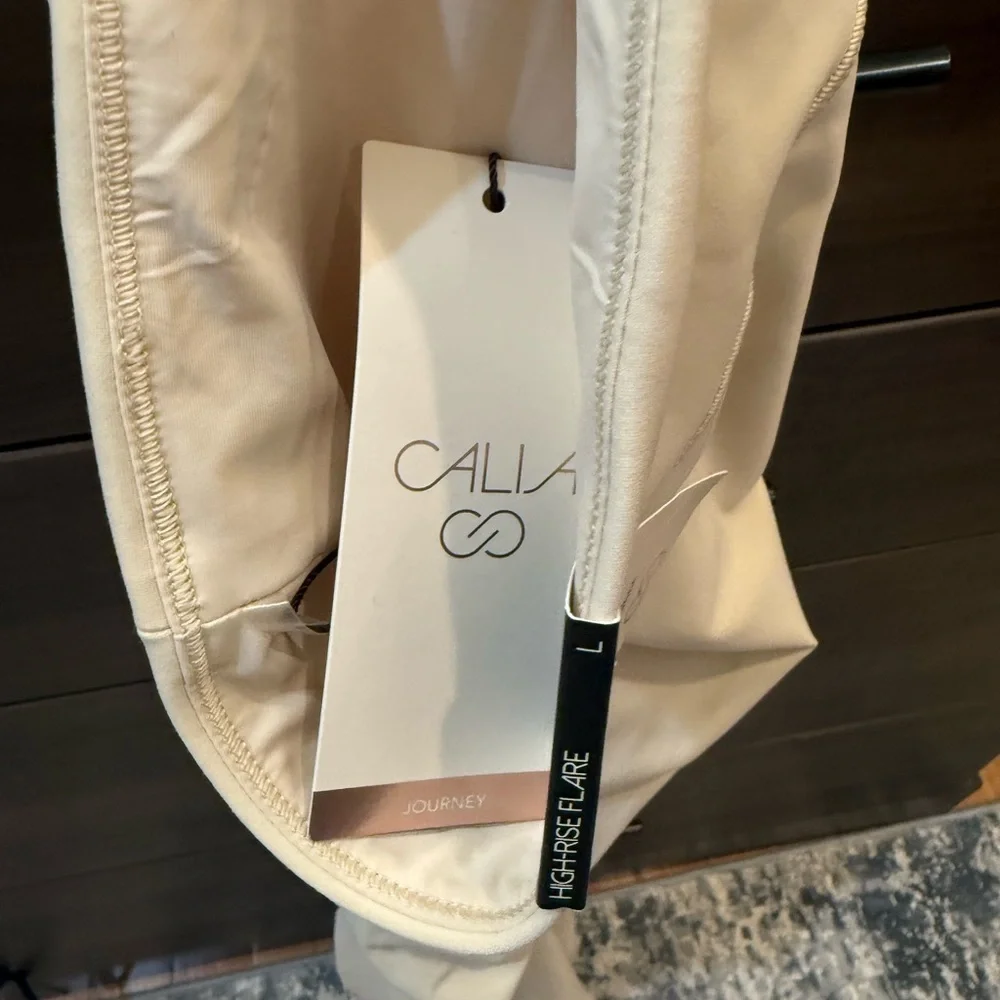 NWT CALIA Women's Sculpt Flare Leg Pants - Chantilly Size L - Picture 8 of 10